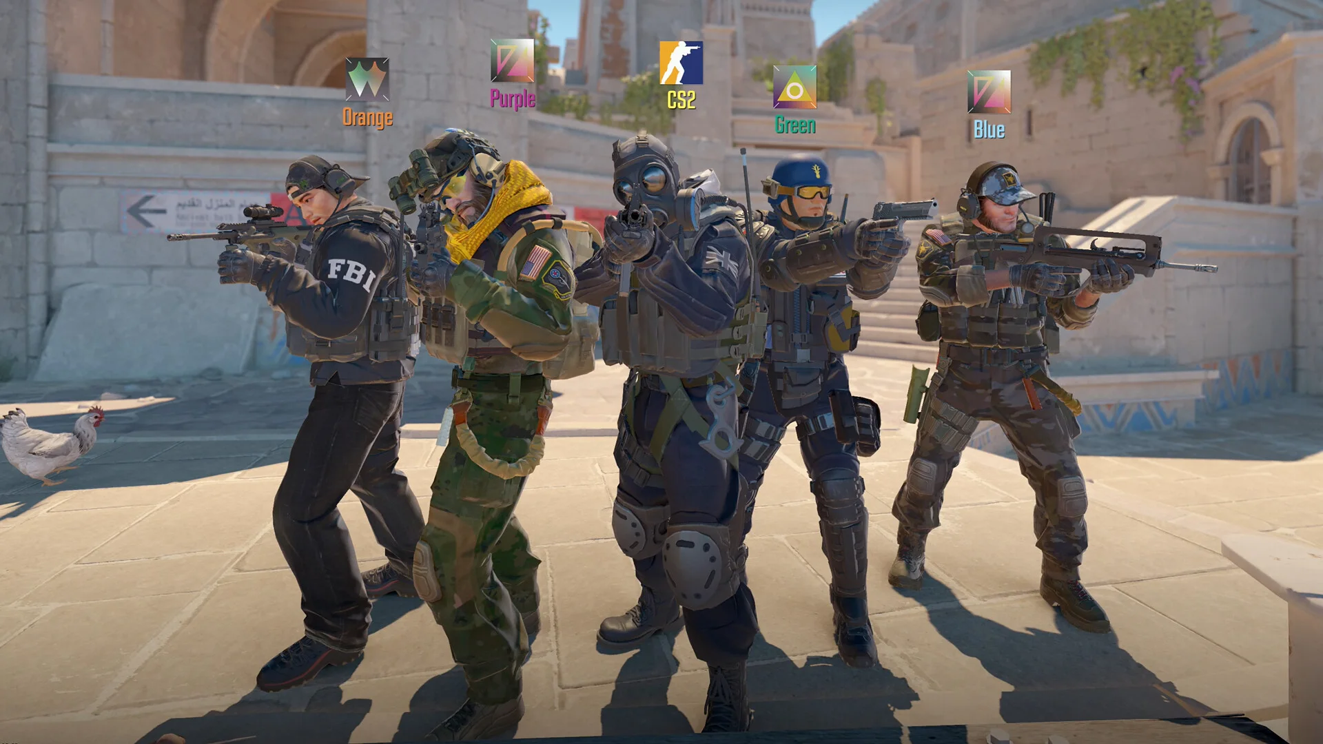 Scena rozgrywki Counter-Strike 2