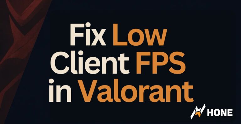 How to Fix Low Client FPS in Valorant: Easy Fix