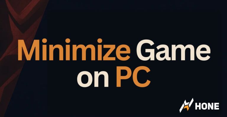 How To Minimize Game on PC