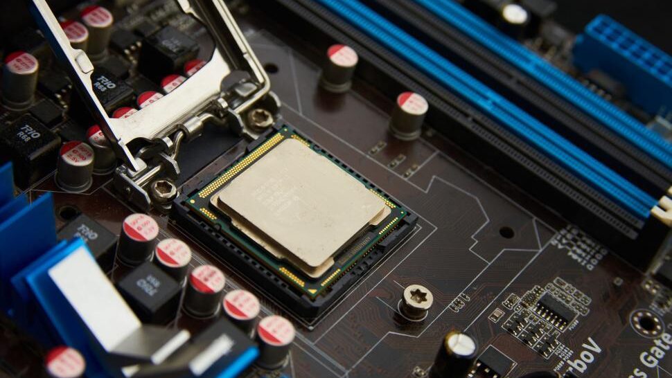 CPU on Motherboard