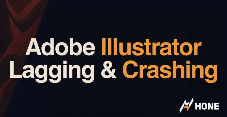 Adobe Illustrator Lagging & Crashing: How to Solve on PC