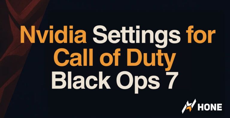 Best Nvidia Settings for Call of Duty Black Ops 7 (BO7)