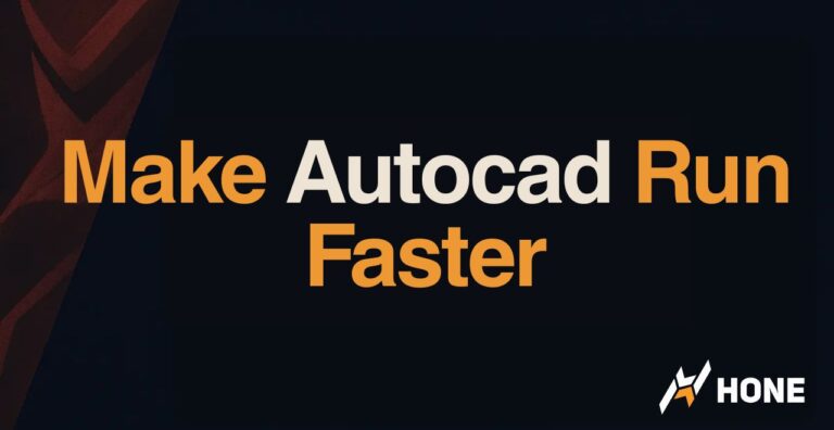 Solve Autocad Running Slow – How to Make Autocad Run Faster