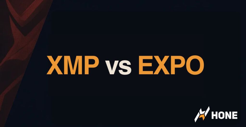 XMP vs EXPO: Is DOCP Same as XMP?