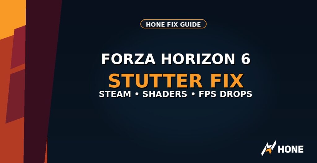 Forza Horizon 6 stuttering fix Hone thumbnail