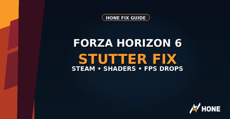 Forza Horizon 6 Stuttering Fix: Steam & Shader Tips