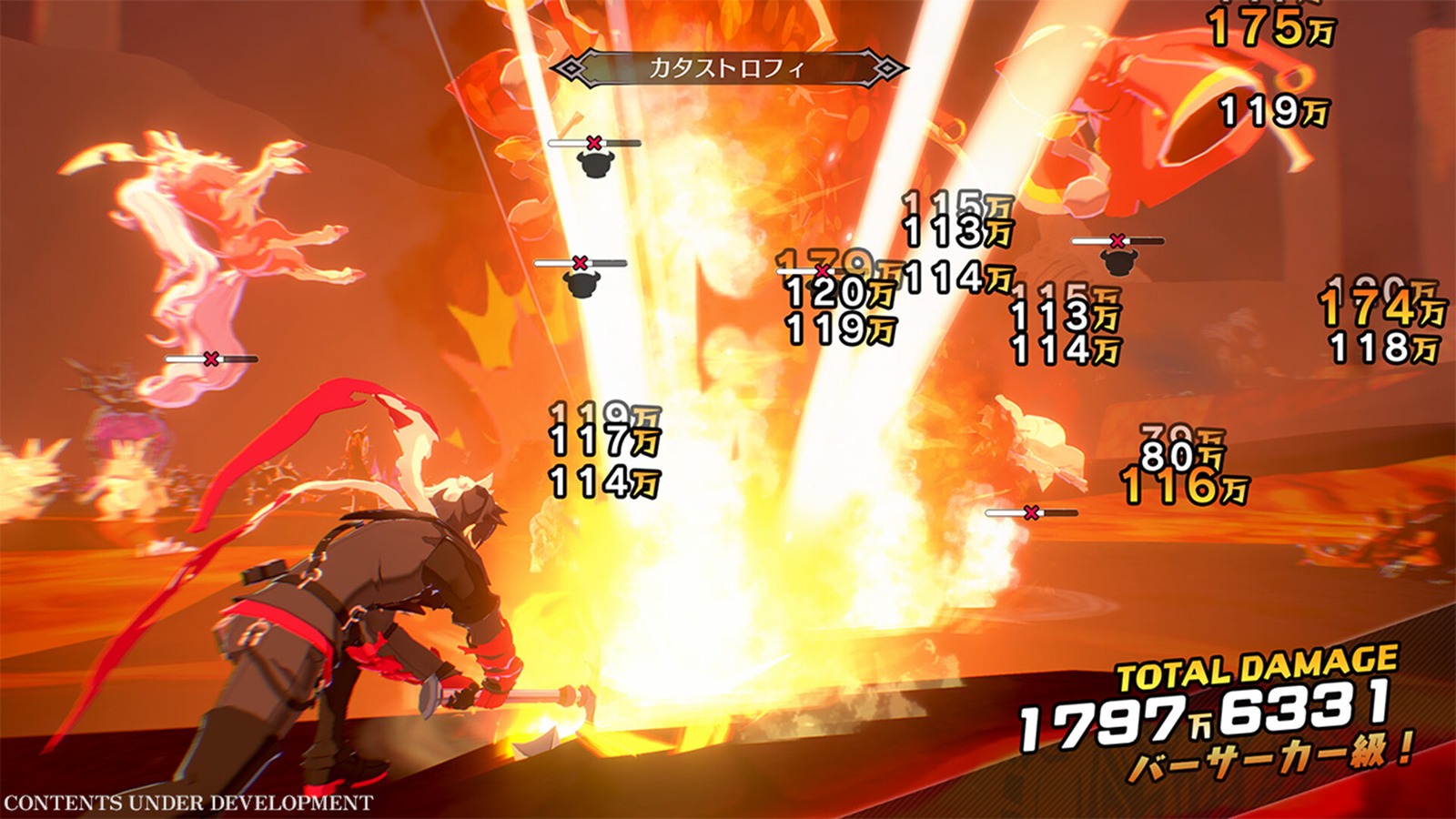Disgaea Mayhem effects-heavy combat scene used for repeatable PC performance testing