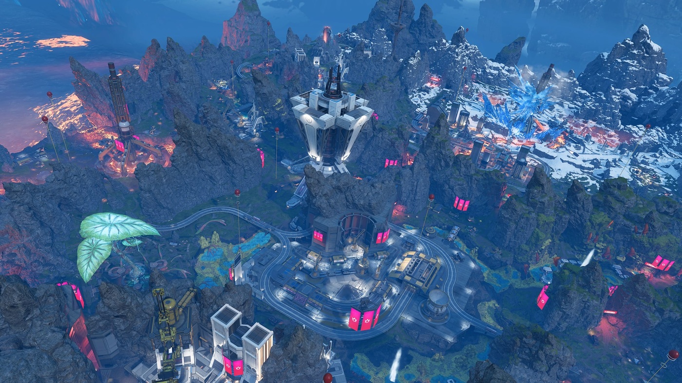 Updated World’s Edge map in Apex Legends Season 30 Marked