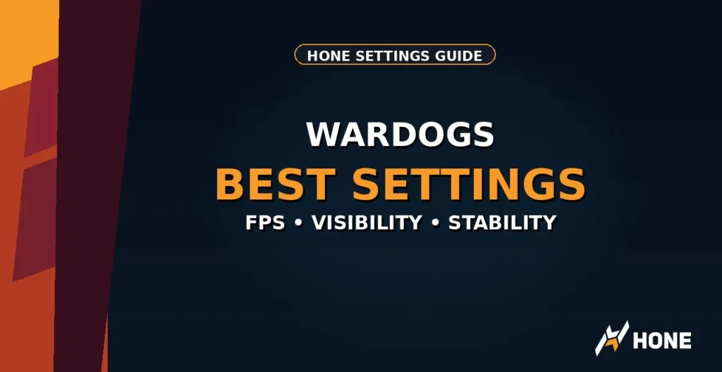 WARDOGS Best Settings for FPS, Visibility, and Stability