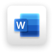 Microsoft Word app icon