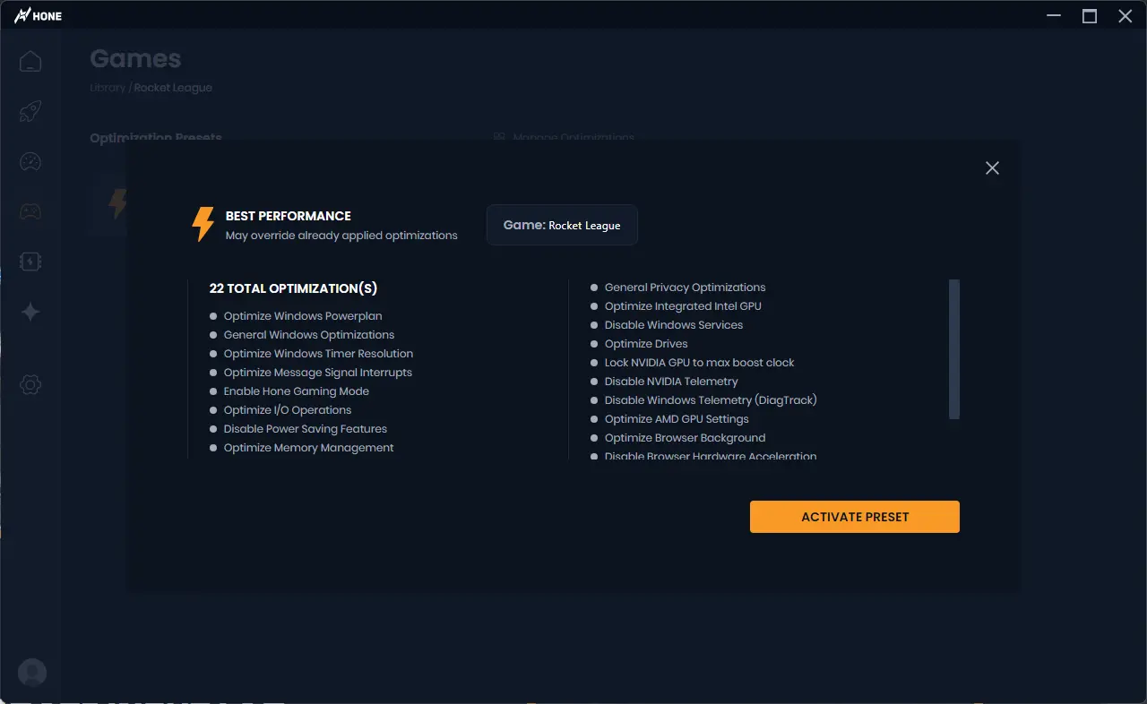 rocket league settings boost for fps